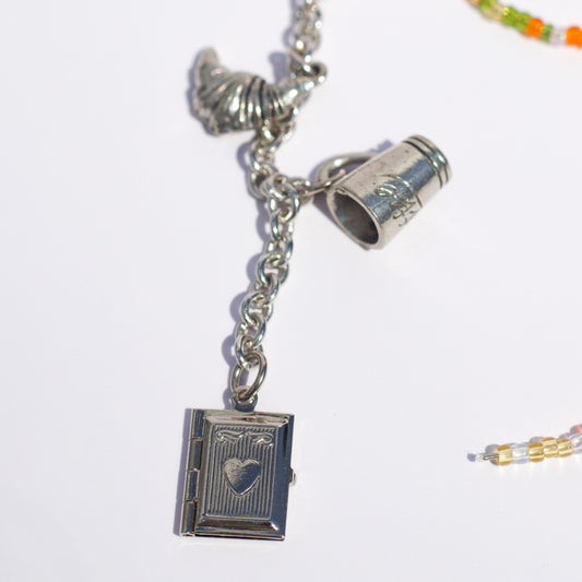 Brunch Date Charm Bookmark