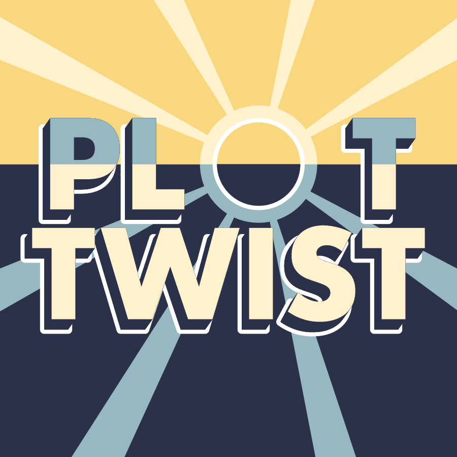 Plot Twist Vinyl Sticker