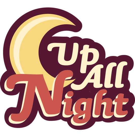 Up All Night Vinyl Sticker