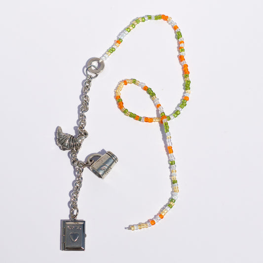 Brunch Date Charm Bookmark